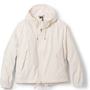 The North Face Antora Rain Hoodie Cream Sz 2X